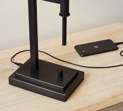 Atticus Metal Task Table Lamp (11&quot;)
