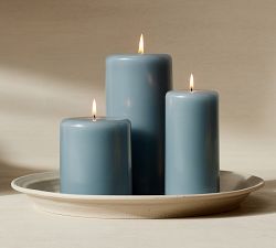 Modern Curved Pillar Candles