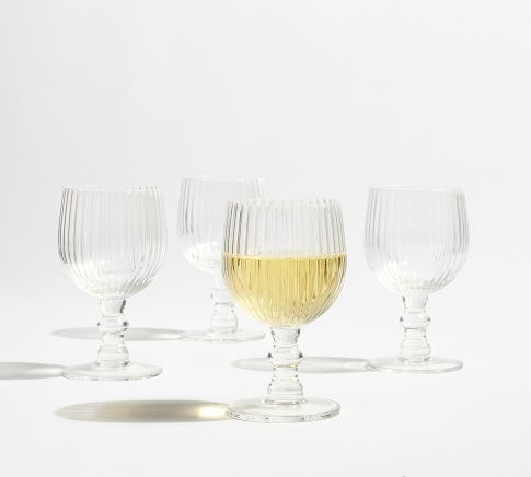 Rigato Goblets, Set of 4