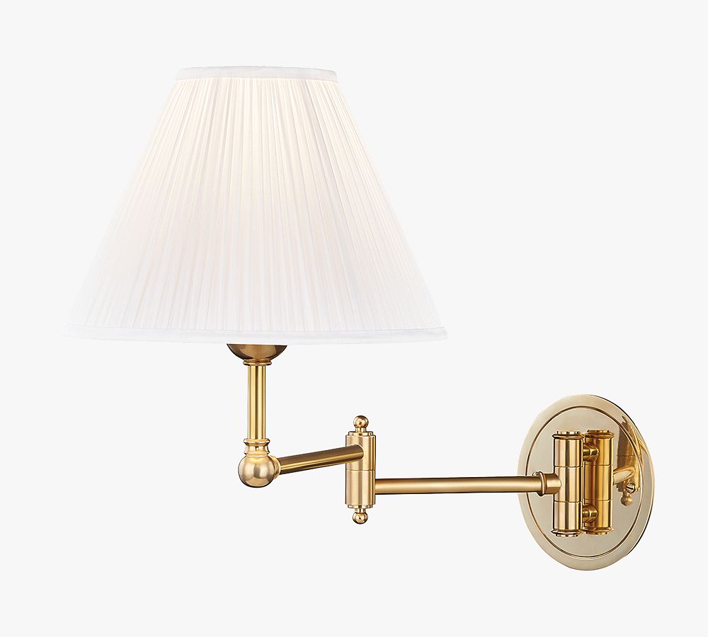 Celia Metal Swing Arm Sconce (10&quot;)