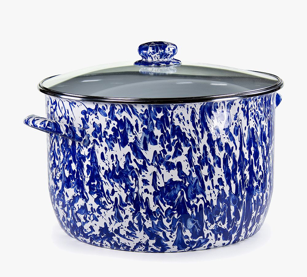 Golden Rabbit Enamel Stockpot