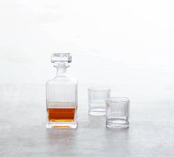 No-Ho Decanter &amp; Double Old Fashioned Glasses, Set of 4