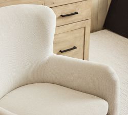 Willem Upholstered Swivel Desk Chair
