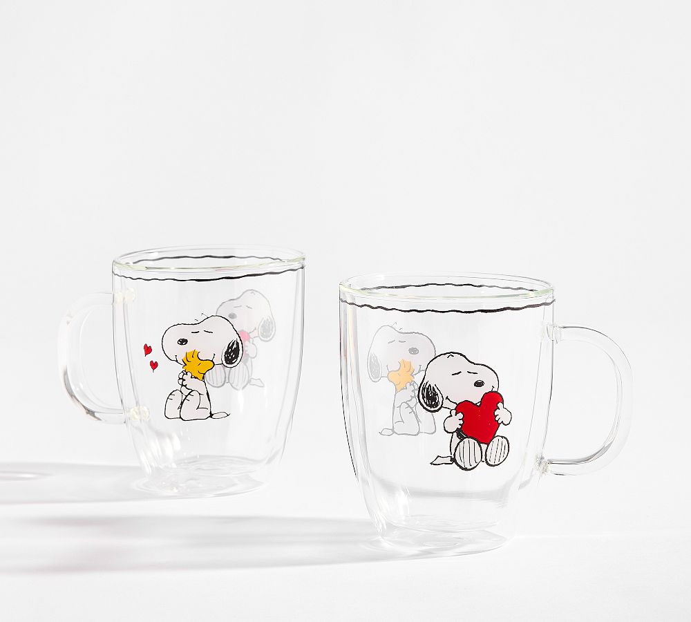 Peanuts Snoopy&#8482; Double Walled Mug - Set of 2