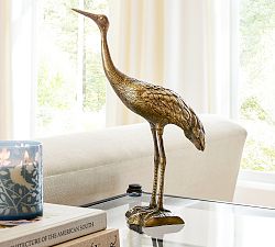 Brass Crane Object