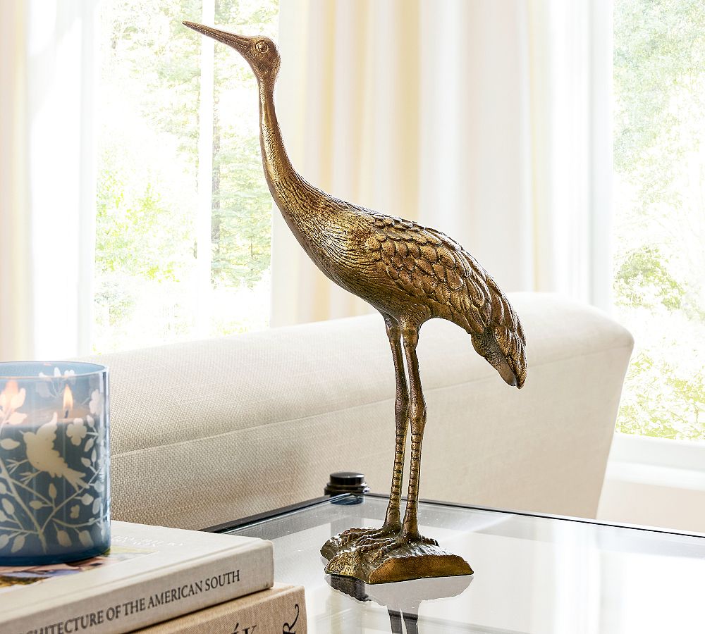 Brass Crane Object
