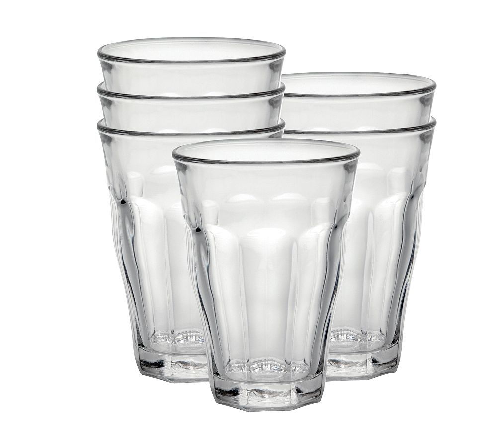 Duralex Picardie 12 oz Clear Drinking Glasses