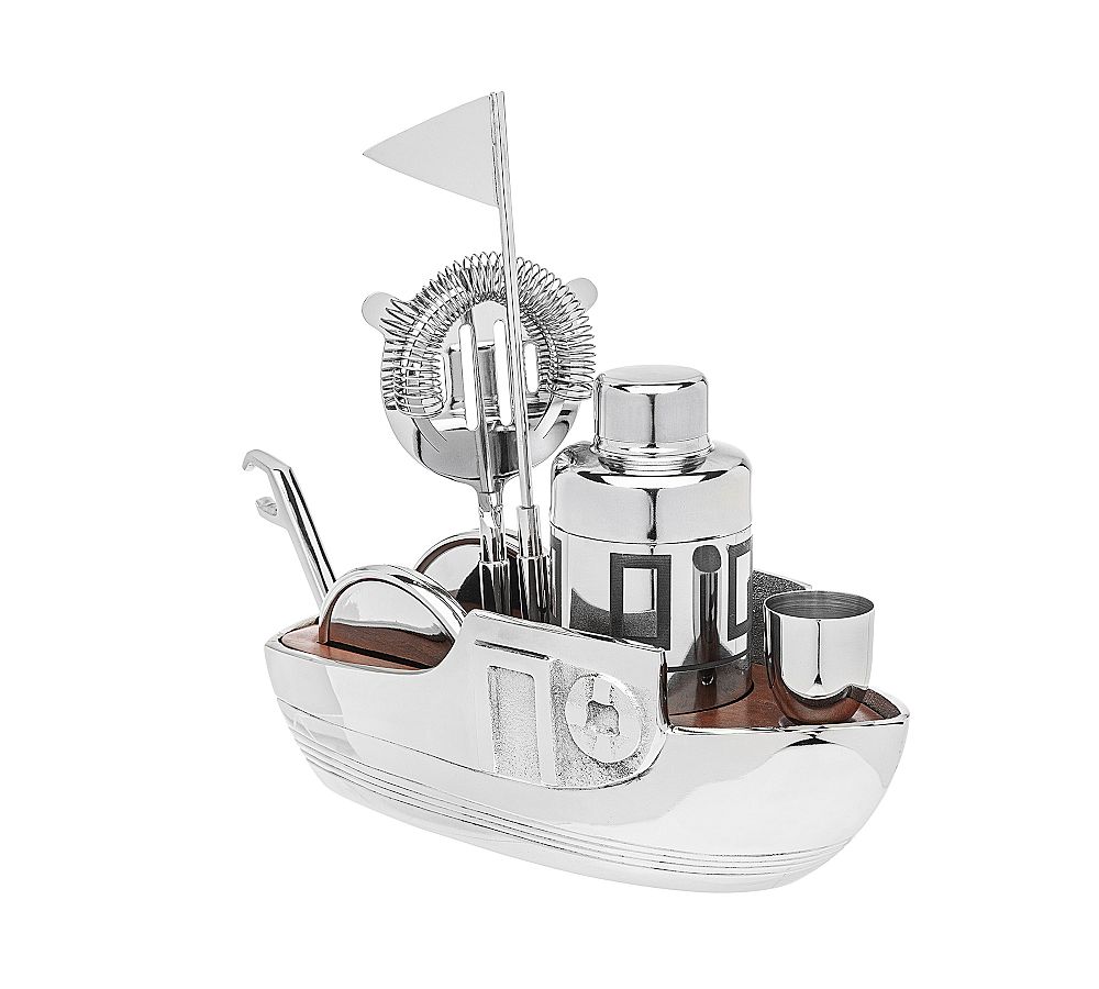 Stainless Steel Tugboat Bar Tools - Set of 12