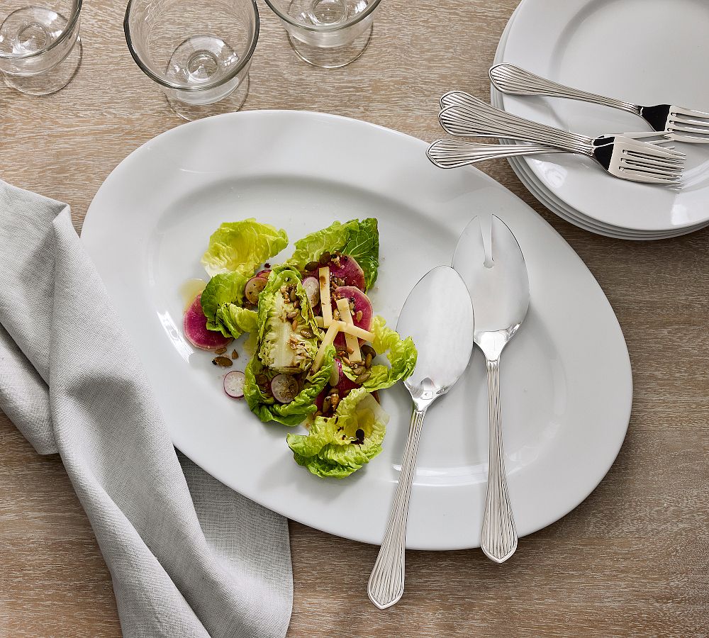 Porcelain Oval Serving Platter