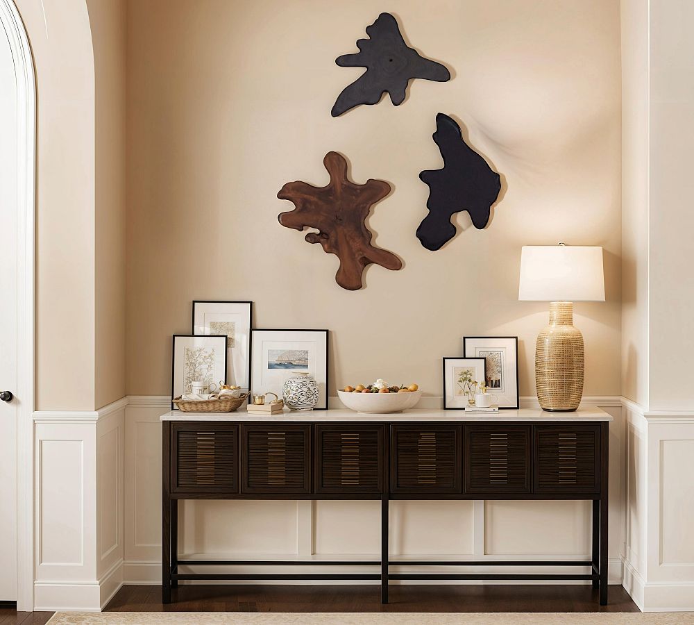 Teak Slice Wall Art