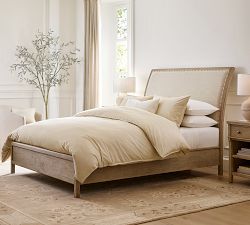 Spencer Washed Organic Percale Sham