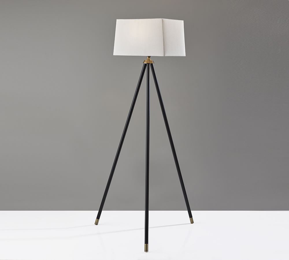 Bryne Metal Tripod Floor Lamp (55&quot;)