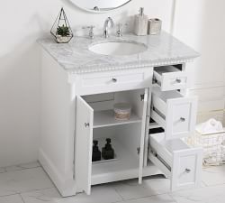 Lorenz 36-42&quot; Single Sink Vanity