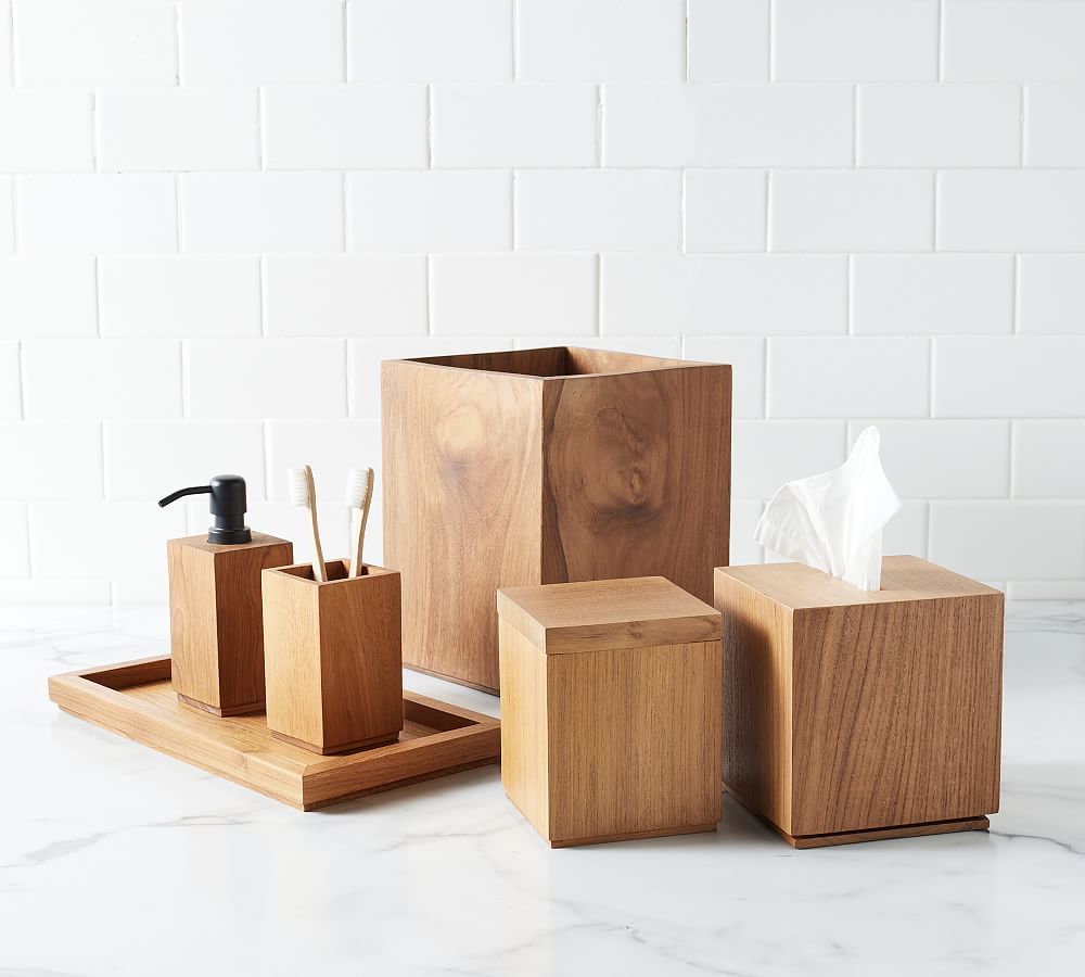 Teak Bathroom Accessories