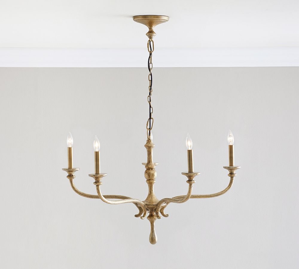 Lockhart Forged Iron Chandelier (36&quot;)