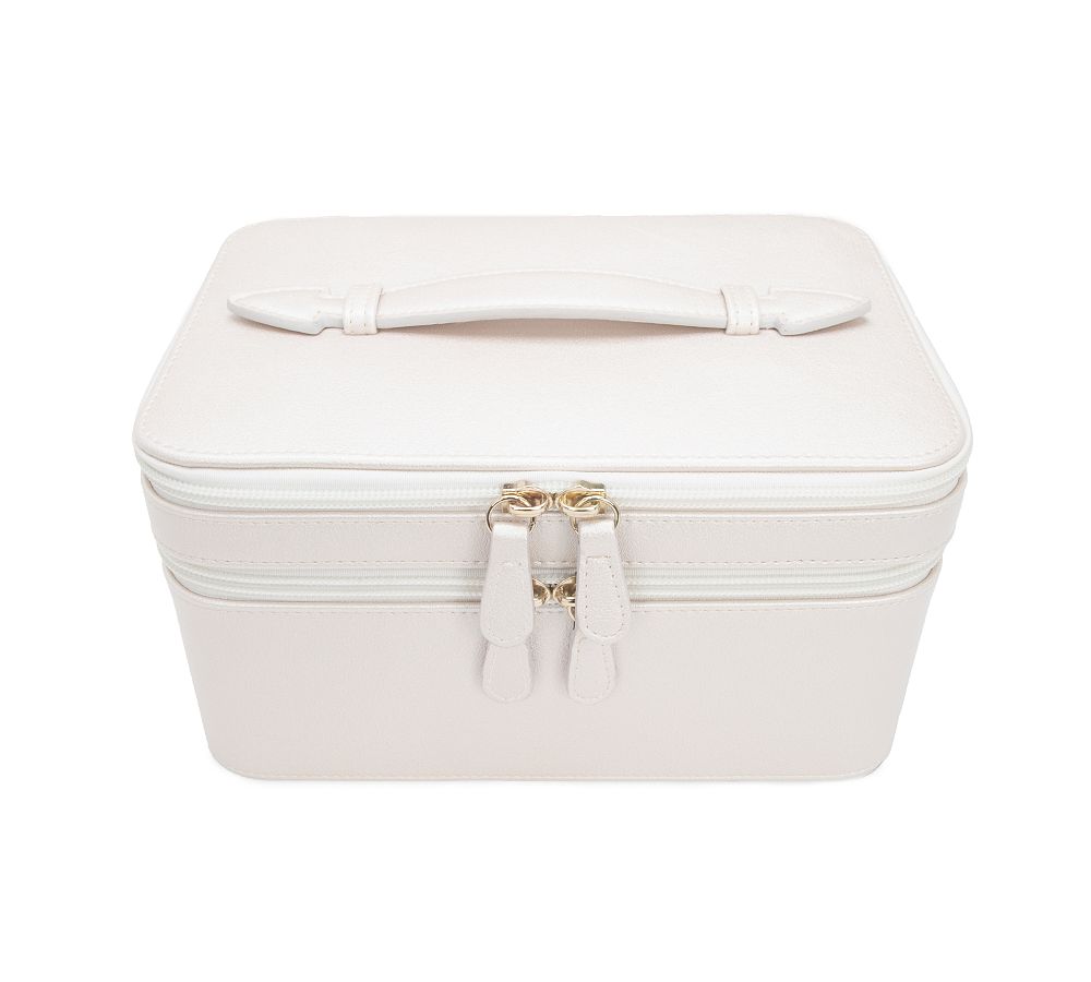 Tearny Vegan Leather Jewelry &amp; Cosmetic Case