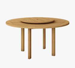 Tanglewood 5-Piece Round Dining Table with Santa Ana Mesh Dining Armchair Set