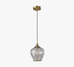 Lucia Hand-Blown Recycled Glass Pendant (9&quot;)
