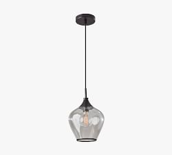 Lucia Hand-Blown Recycled Glass Pendant (9&quot;)