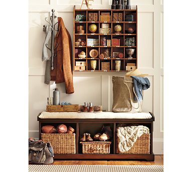 Samantha Entryway Bench Pottery Barn