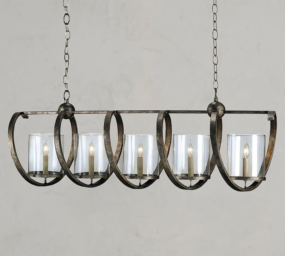 Bella Glass Chandelier (47&quot;)