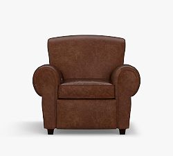 Open Box: Manhattan Leather Power Recliner