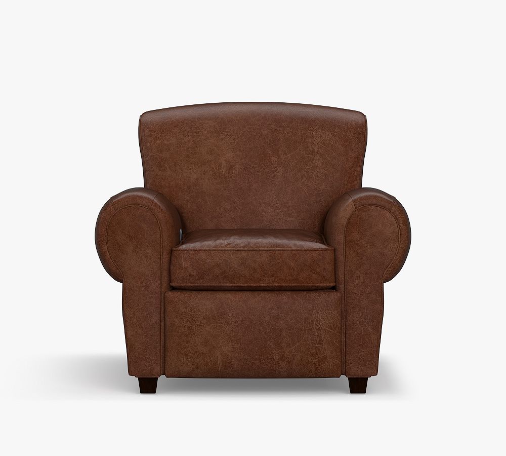 Open Box: Manhattan Leather Power Recliner