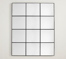 Hayes Paned Rectangular Mirror