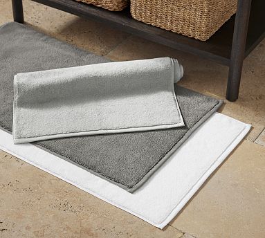 Essential Terry Bath Mat Pottery Barn