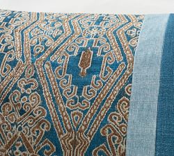 Izal Pieced Lumbar Pillow Cover