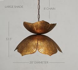 Mariposa Pendant (11&quot;-20&quot;)