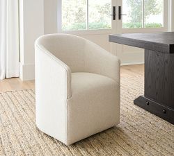 Baldwin Upholstered Barrel Back Dining Chair