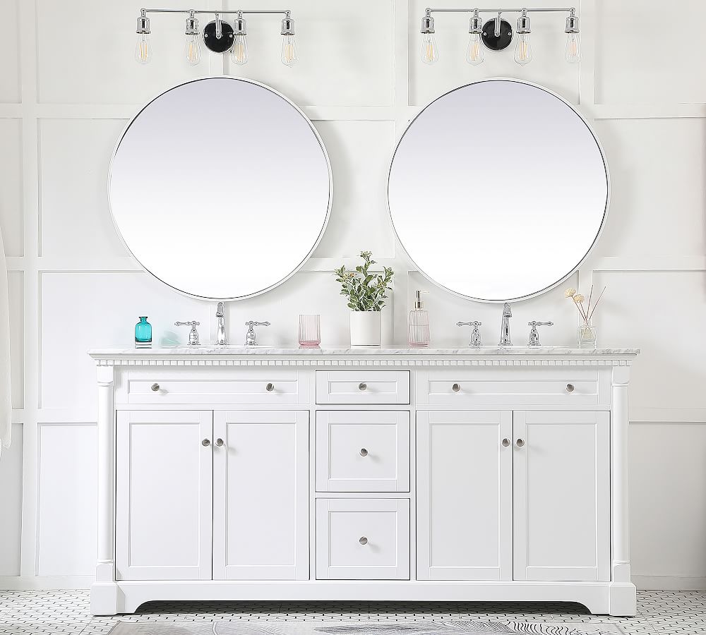 Lorenz 72&quot; Double Sink Vanity