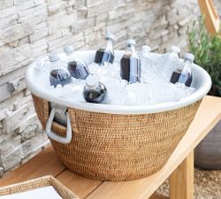 Tava Handwoven Rattan Party Bucket