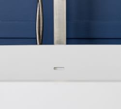 Alika 59&quot; Handcrafted Freestanding Bathtub