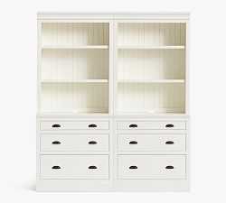 Aubrey Shelf with File Cabinets (72&quot;)