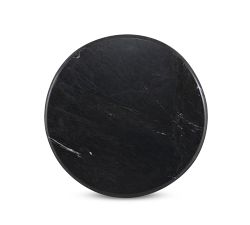 Dusky Round Marble End Table (20&quot;)