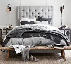 Harper Tufted Upholstered Bed