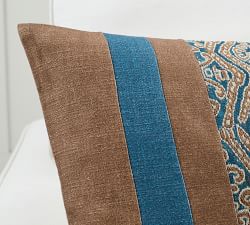 Izal Pieced Lumbar Pillow Cover