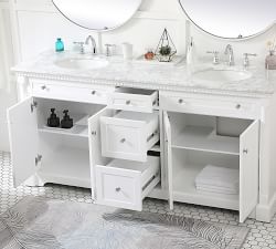 Lorenz 72&quot; Double Sink Vanity