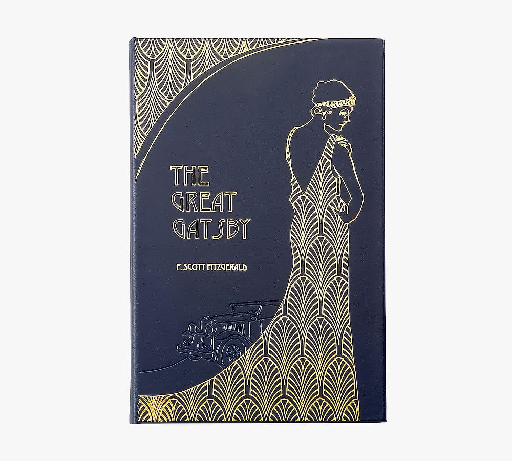 The Great Gatsby by F. Scott Fitzgerald Leather-Bound Book