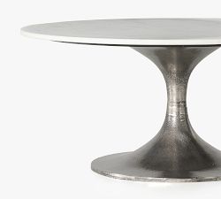 Collier Round Marble Coffee Table (38&quot;)