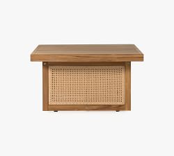 Dolores 50&quot; Outdoor Teak Outdoor Coffee Table