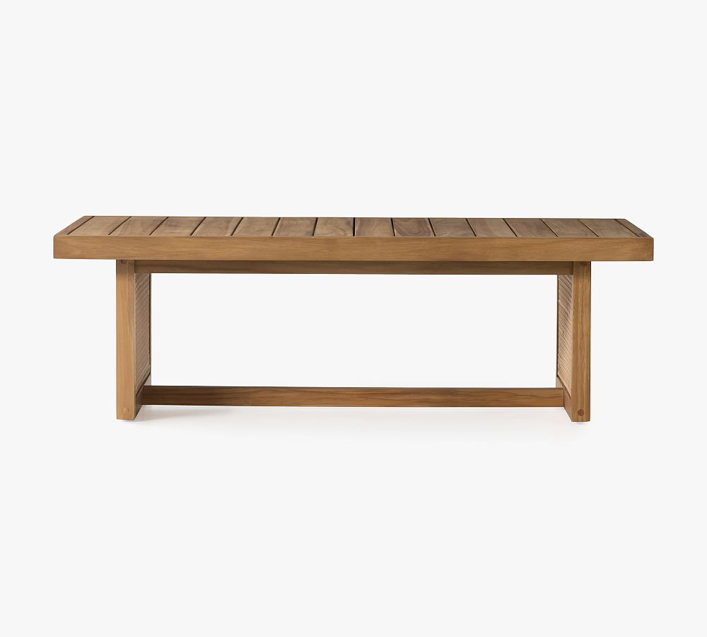 Dolores 50&quot; Outdoor Teak Outdoor Coffee Table