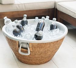 Tava Handwoven Rattan Party Bucket