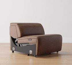 Build Your Own Tucker Leather Power Reclining Sectional