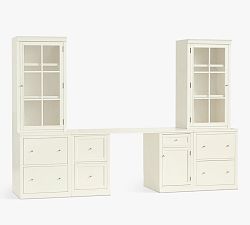 Logan Executive Desk with Drawers Office Suite (110&quot;)