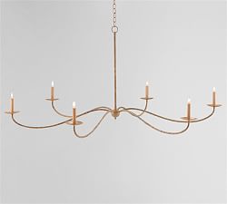Bosley Rattan Chandelier (61&quot;)