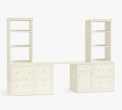 Logan Executive Desk with Drawers Office Suite (110&quot;)