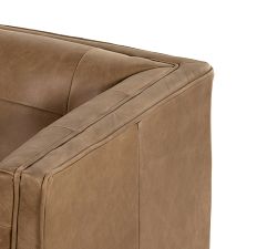 Apollo Leather Chaise Lounge